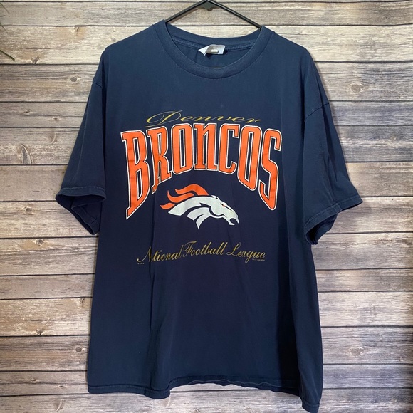 1998 Denver Broncos T-shirt - Picture 1 of 8